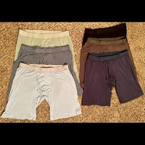 6 Pair David Archy 9 Inch Boxer Briefs